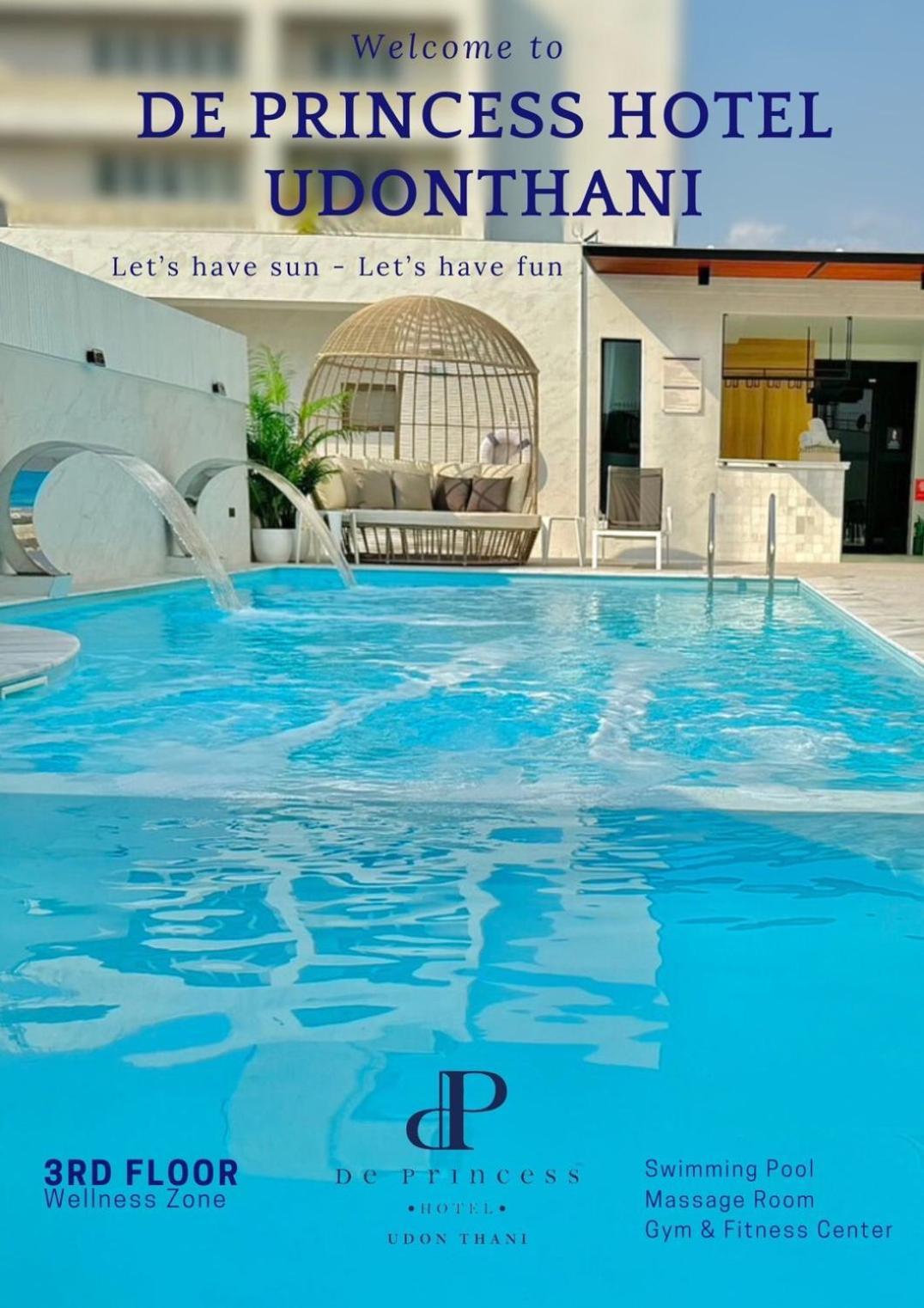 De Princess Hotel Udonthani Dış mekan fotoğraf